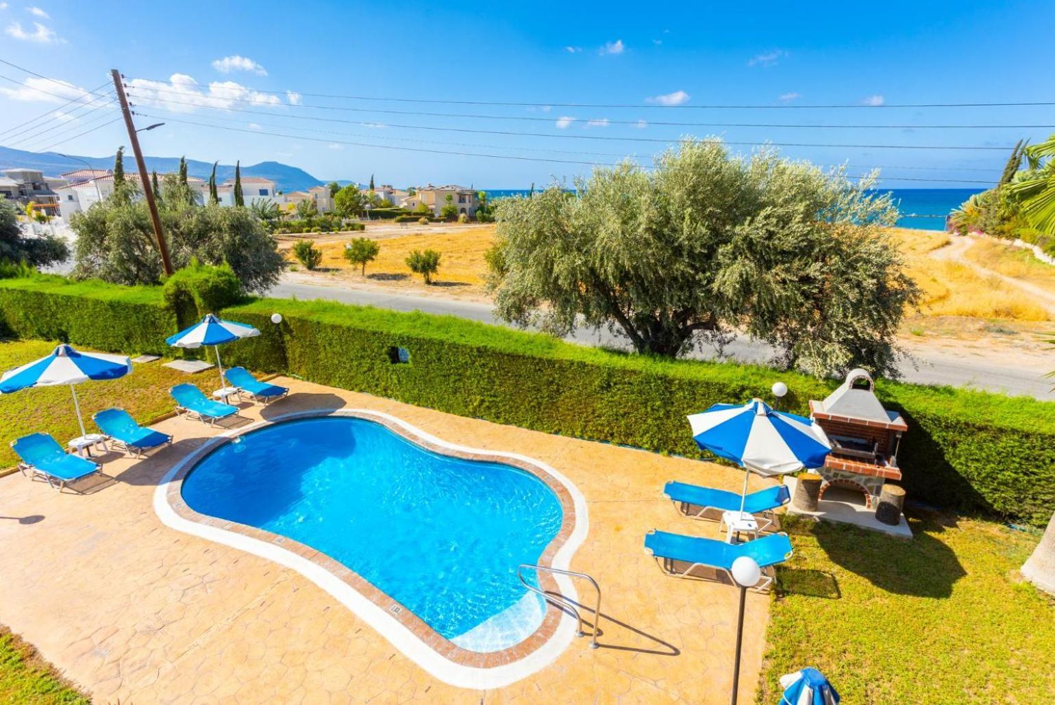 Villa Halima Georgios Полис Экстерьер фото