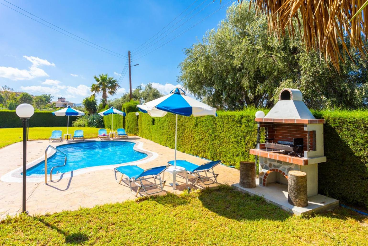 Villa Halima Georgios Полис Экстерьер фото