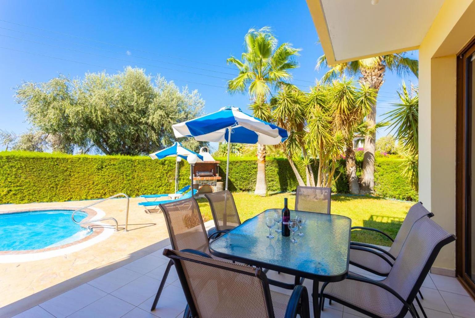 Villa Halima Georgios Полис Экстерьер фото