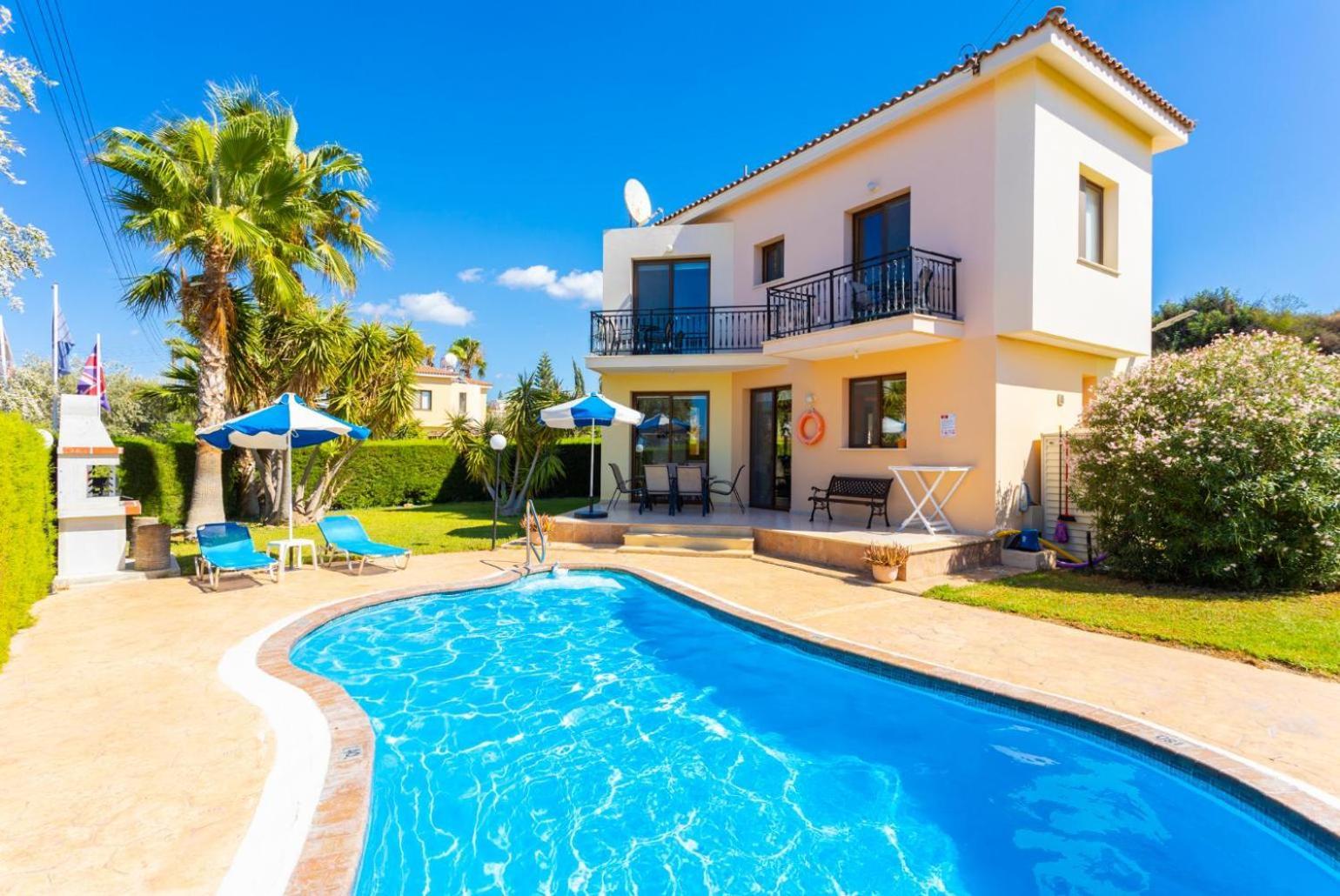 Villa Halima Georgios Полис Экстерьер фото